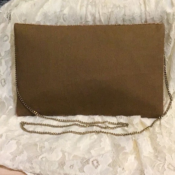 La Chic Multi Cultural Clutch Front totally Beaded - Gold, Black, Pewter, Brown - Picture 2 of 4